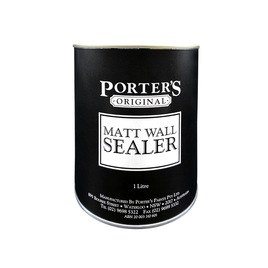 Porter's Paints Matt Wall Sealer 4L Inspirations Paint